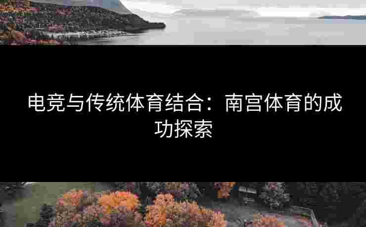 电竞与传统体育结合：南宫体育的成功探索